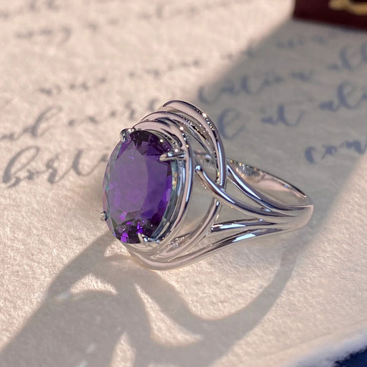 Amethyst Fashion Ring